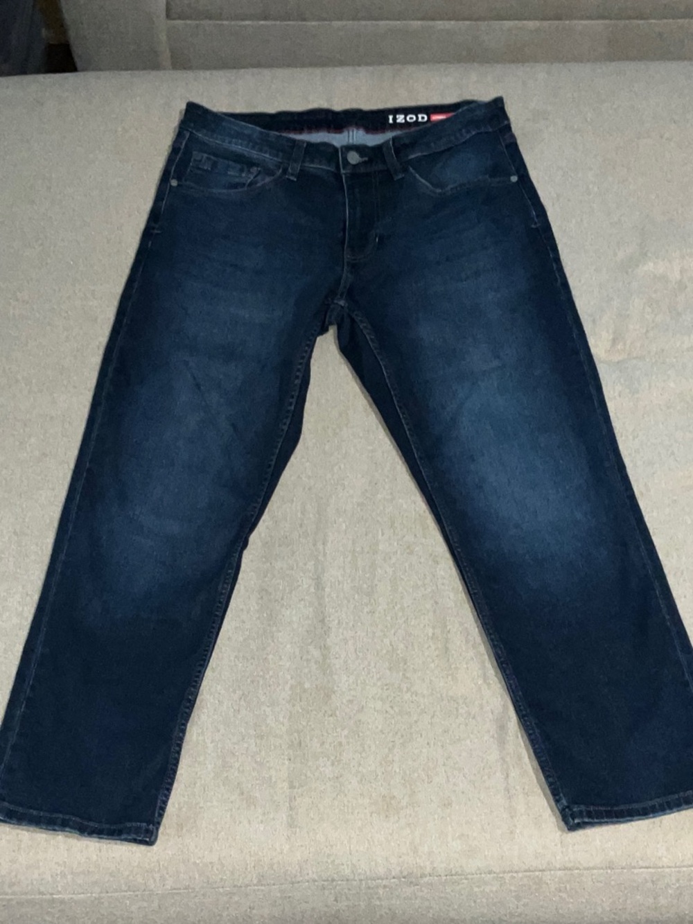 Izod Men’s Dark Indigo Straight Jeans